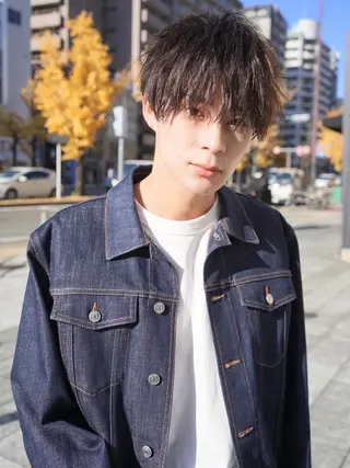 ショート パーマ メンズ angelica店長 TSUKAMOTOのヘアスタイル
