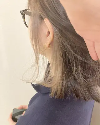 ミディアム カラー 店長 ✂️ムラカミ キラリのヘアスタイル