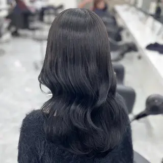 セミロング カラー 🎀🧁ダメージレス 艶髪カラー🧁🎀のヘアスタイル