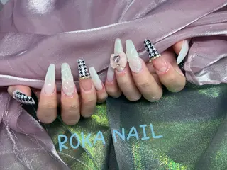 ネイル 長さだし専門店 ROKANAILのネイルデザイン