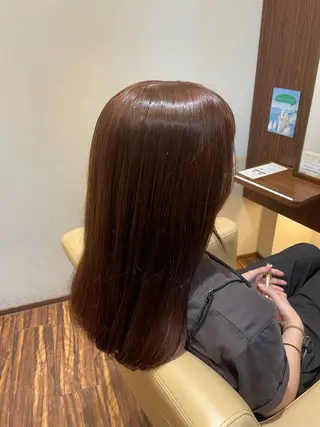 カラー 金子 珠梨のヘアスタイル