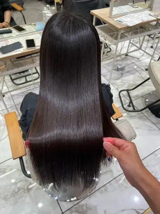 ロング 酸性ストレート人気 No,1/カスミ🩰のヘアスタイル