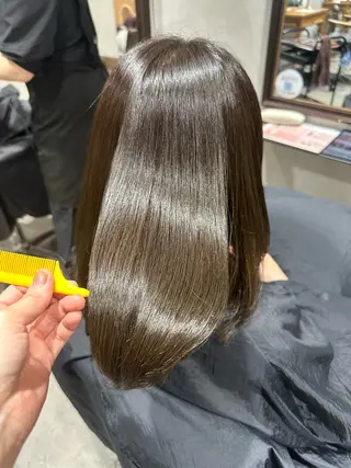 ミディアム 韓国風&髪質改善特化 ✂️MISAKI✂️のヘアスタイル