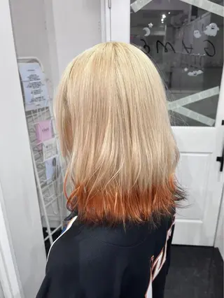 セミロング 🐺抜け感 ⛓️カラー桑田🪽のヘアスタイル
