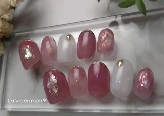 ネイル ラヴィアン ローズのネイルデザイン