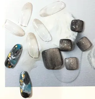 ネイル H3(エイチスリー)所属・H3 hitoのネイルデザイン