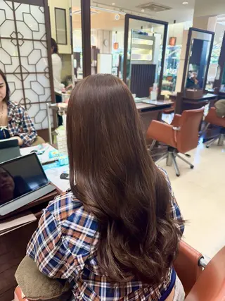 ロング 髙宮壮真/メンズ 🍑暖色カラー🍑のヘアスタイル