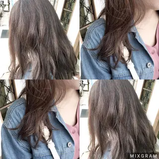 ロング カラー 海外風レイヤーカット 👑店長　平松　由のヘアスタイル