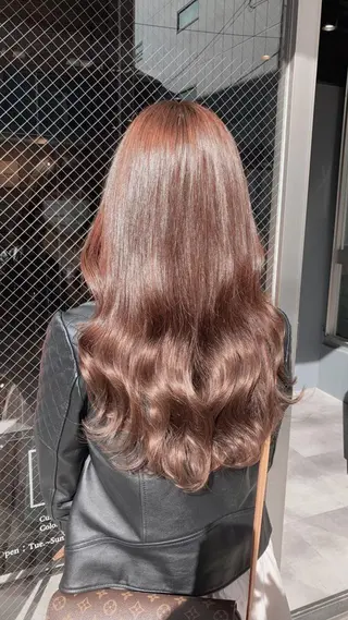 ロング カラー&プルエクステ 大人気！！のヘアスタイル