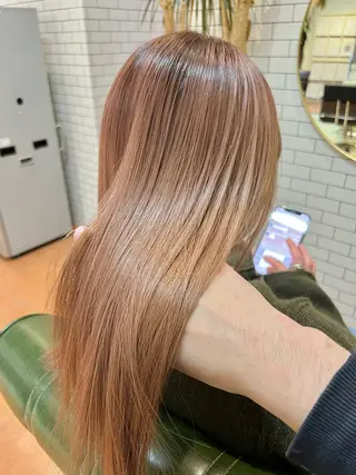 ロング カラー 石井 佑樹のヘアスタイル
