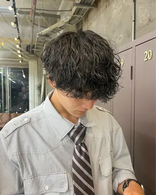 ショート パーマ/オリーブ/ 酸性ストレート/ゆなのヘアスタイル