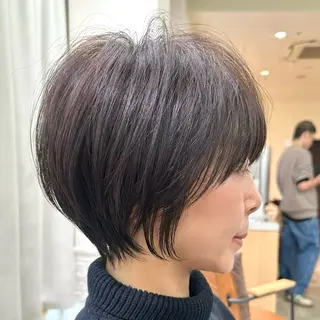 ショート カラー 銀座/ショート特化/ 似合わせカット/といのヘアスタイル