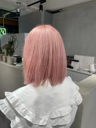 ミディアム 韓国レイヤー➰北田 陸斗➰コテ巻きパーマのヘアスタイル