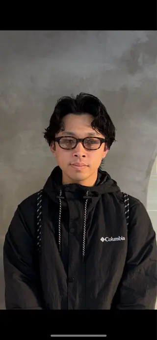 パーマ メンズ デザインカット/ パーマ/nanaのヘアスタイル