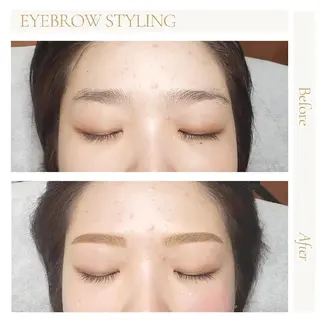 アイブロウ U_la所属・U_la [ウーラ] 片岡の眉毛・アイブロウイメージ