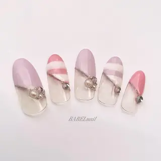 ネイル BABELバベル所属・江戸川橋✨BABEL 【バベル】大人可愛いのネイルデザイン