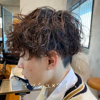 ショート パーマ メンズ ✂︎メンズ特化✂︎ 竹内貴則のヘアスタイル