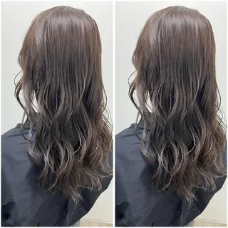 ロング 【北千住】🌈韓国風 ×小顔レイヤー✨小口のヘアスタイル