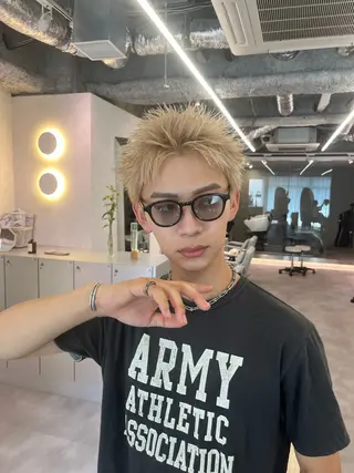 メンズ メンズ特化美容師 水野友貴のヘアスタイル