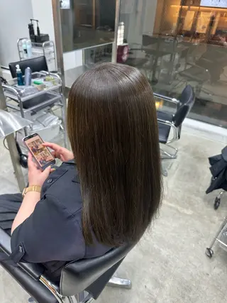 ロング カラー fifth tenjin所属・MAYUKA🤍 福岡天神のヘアスタイル
