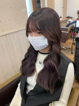 セミロング NUMBER 天王寺YUYAのヘアスタイル