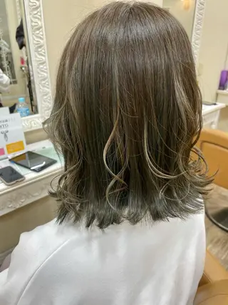 ミディアム Gain KAKKY 千種/池下駅3分のヘアスタイル