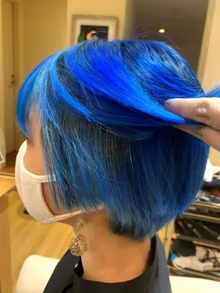 ショート カラー 全国1位🥇世界5位 小野田　礼花のヘアスタイル