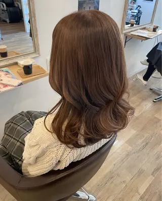 カラー aile/ annaのヘアスタイル