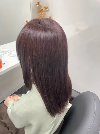 ロング カラー Blue所属・韓国ヘア🇰🇷 りさのヘアスタイル