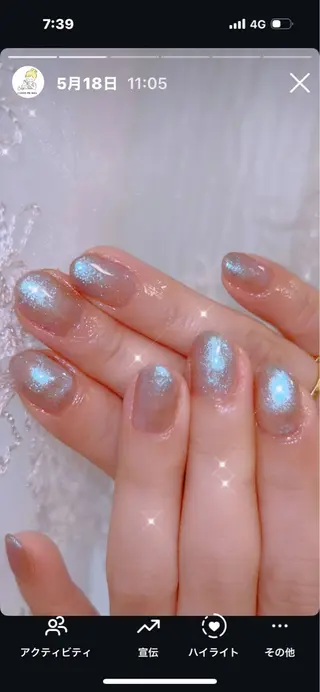 ネイル I LOVE ME NAIL JR割のネイルデザイン