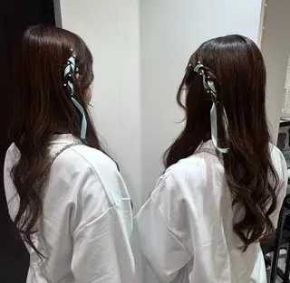 ロング 🎀ヘアアレンジ 🎀ななみのヘアスタイル