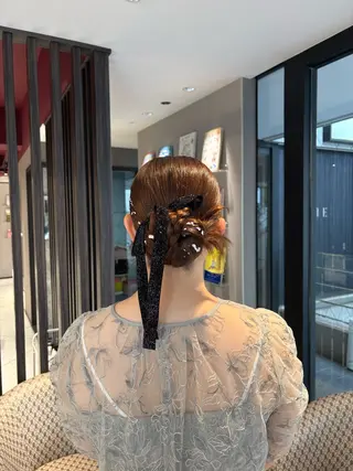 ヘアアレンジ 誰もが憧れる艶髪✨ /アレンジヘア🎀のヘアスタイル