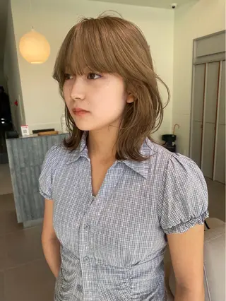 ショート カラー ハイトーン大得意 ×レイヤー🕊aiのヘアスタイル