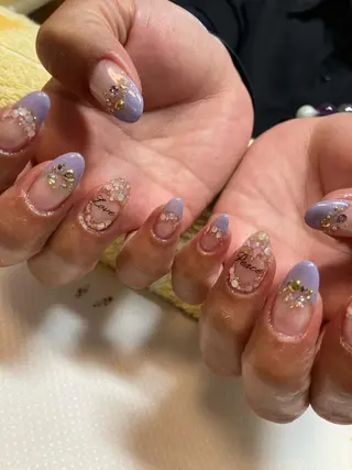 ネイル rukianail 新里のネイルデザイン