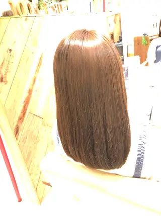 ミディアム カラー 🧡艶髪・ゆるふわ style💛ミユのヘアスタイル