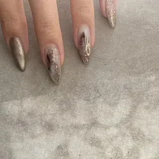 ネイル Ray. /綺麗目ニュアンスのネイルデザイン