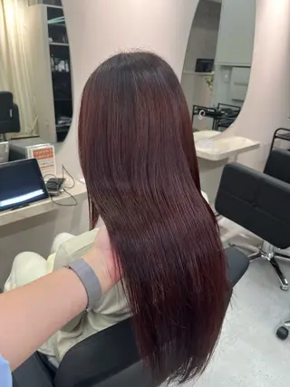 ロング カラー ciera.堀江 佐藤のヘアスタイル