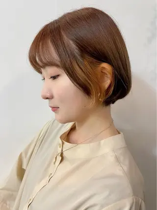 ショート カラー ツヤ美髪💐 髪質改善/高山愛来のヘアスタイル