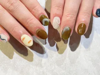 ネイル 舞田 苑香のネイルデザイン