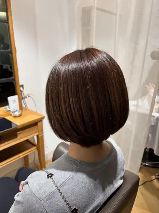 ショート AVEDAcolor /チョウ　リンタロウのヘアスタイル