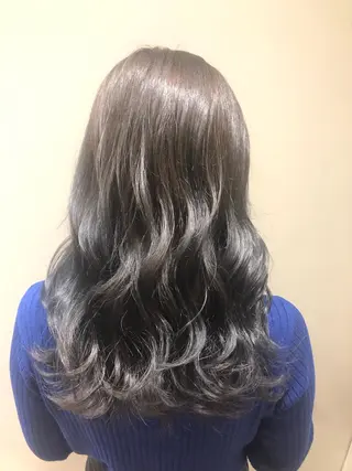 ロング カラー 💓シールエクステ ルミエールのヘアスタイル