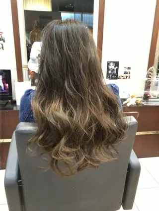 ロング カラー 透明感韓国ヘア♡ みつきのヘアスタイル