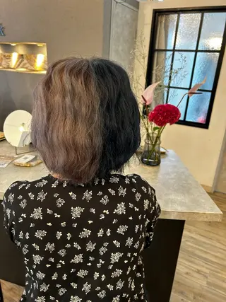 ショート ブリーチ／ヘアセット 🪞🌙minamiのヘアスタイル