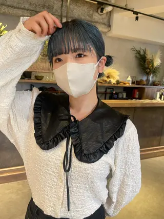 ミディアム December/ jingumae所属・【カットモデル募集】 yuzuのヘアスタイル