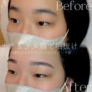 アイブロウ WHITEEYE堺東 店長/藁粥　明の眉毛・アイブロウイメージ