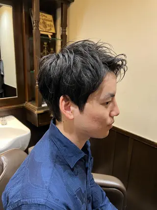 ショート メンズ 佐藤 大和のヘアスタイル