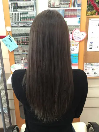 ロング カラー たけい ゆうきのヘアスタイル