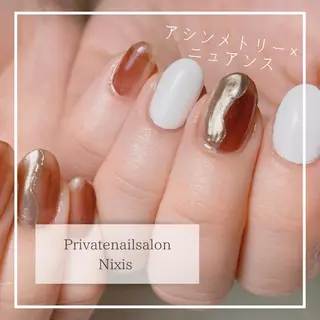 ネイル 大人キレイ 𝑁𝑖𝑥𝑖𝑠のネイルデザイン