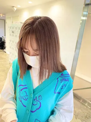 ミディアム カラー fifth所属・fifth おのでら ようのヘアスタイル