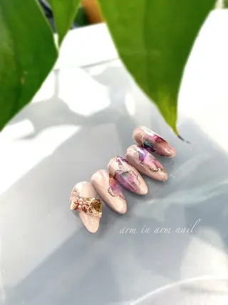 ネイル arm in arm ︎✿Yamamotoのマツエク・マツパデザイン